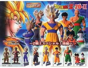 ガシャポン HGドラゴンボールZ20 ~Z戦士スペシャル・後編~ 全12種セット　フルカラー　ゴールド　ブロンズver.