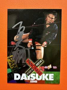 石井大輔　直筆サインカード　autograph cards パンクラス　PANCRASE A