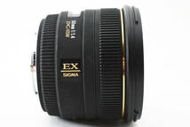 ★実用良品★ SIGMA シグマ 50mm F1.4 EX DG HSM SONY / ソニー Aマウント 単焦点レンズ #1388_画像7