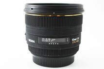 ★実用良品★ SIGMA シグマ 50mm F1.4 EX DG HSM SONY / ソニー Aマウント 単焦点レンズ #1388_画像8