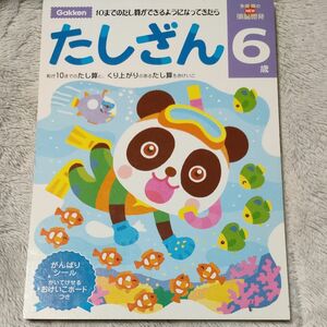 未記入 学研 たしざん 足し算 さんすう 算数 6歳 くり上がり 家庭学習 ドリル 先取り学習 入園準備