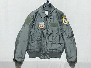 【90s CWU-45/P】フライトジャケット 米軍 実物 ミリタリー アメリカ軍 サイズM MIL-J-83388 ISRATEX ヴィンテージ