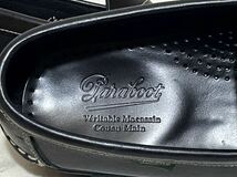 【美品】Paraboot CORAXU パラブーツ コロー コインローファー 0719 ブラック クロ UK6 1/2_画像8