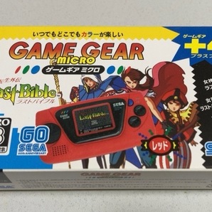 新品・未開封◆ゲームギアミクロ レッド◆の画像1