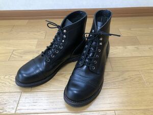 ★レッドウィング REDWING アイアンレンジ 8080 9.5D 27.5センチ 美品！ まだまだこれからエイジングを楽しめると思います！