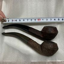 パイプ 喫煙具 アンティーク GENUINE BRIAR AMPHORA2本セット_画像5