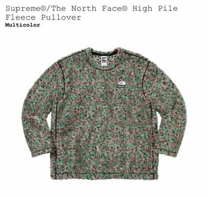 Supreme / The North Face High Pile Fleece Pullover Multi