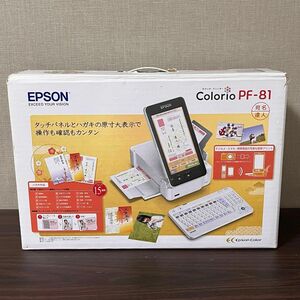 カラリオ ハガキプリンター EPSON PF-81-2020(令和対応)