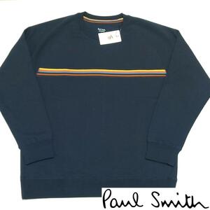 [ tag equipped ] Paul Smith stripe sweat / sweatshirt L navy 