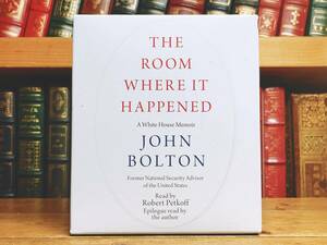英語朗読CD全集!! ジョン・ボルトン回顧録 トランプ大統領との453日 CD全17枚揃 検:日米外交 米朝首脳会談 国際関係 政治 北朝鮮 中国