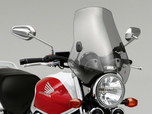 デイトナ 93957 GIVI 中型ウインドスクリーン A660 セミスモーク H415mm×W410mm