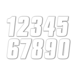 FX FX08-90058 ファクトリーナンバーズ 3pack 15cm ホワイト ナンバー8