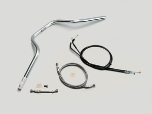 ハリケーン H037-073C ヨーロピアン4型 ハンドルセット クロームメッキ CB1300SB ハンドルバー