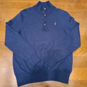 polo ralph lauren GOLF ハイネック　セーター　ネイビー POLO ニット ラルフローレン