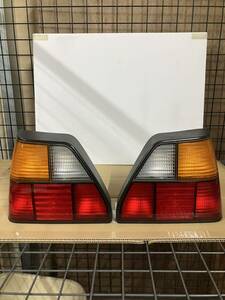 Volkswagen Golf Ⅱ E-19RV original HELLA tail lamp left right set rare rare crack less 