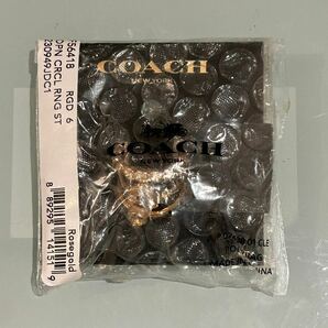 原2【1円スタート】COACH コーチ アクセサリー 腕時計 レディース リング 指輪 ブローチ まとめ 未使用ありの画像6