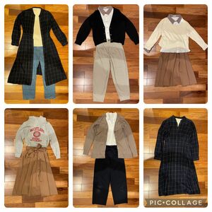 レディース服 12点セット まとめ売り コーデ売り S〜Mがメイン 小柄な方向け 春秋冬