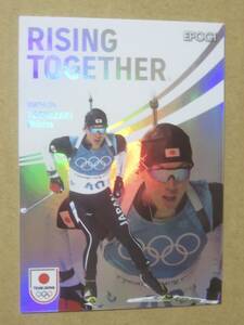 2024 EPOCH エポック TEAM JAPAN 75枚限定 RISING TOGETHER パラレル 立崎幹人 10/75