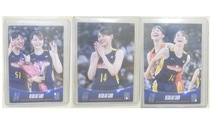 2022-2023 Wリーグオールスター in 有明 田中真美子 レギュラーカード 3種 コンプセット 女子バスケットボール_画像2