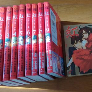 kure-nai 1-9巻 　紅　小説