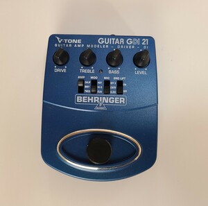 ギター用エフェクター BEHRINGER GDI21 V-TONE アンプシミュレーター