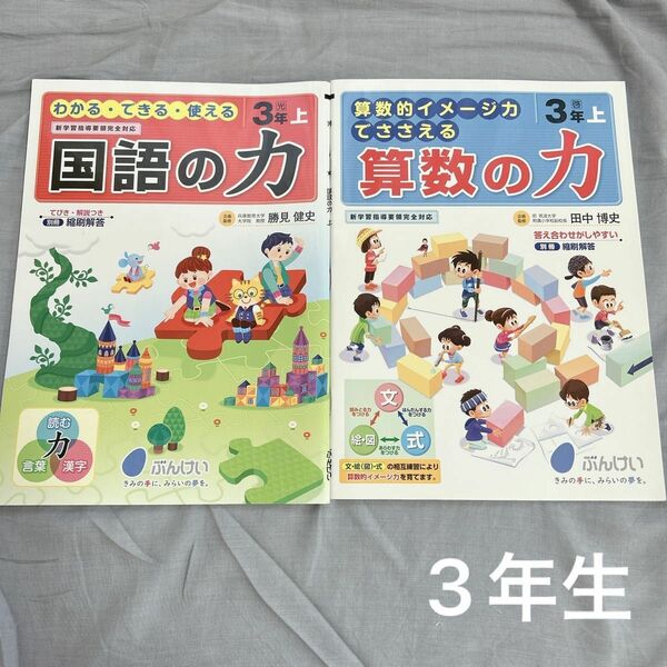 算数 国語 問題集 教科書ワーク 算数の力 国語の力　ドリル　3年生 小学生