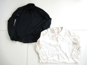 ★GU ZARA 長袖ブラウス プルオーバーレディース まとめて2点