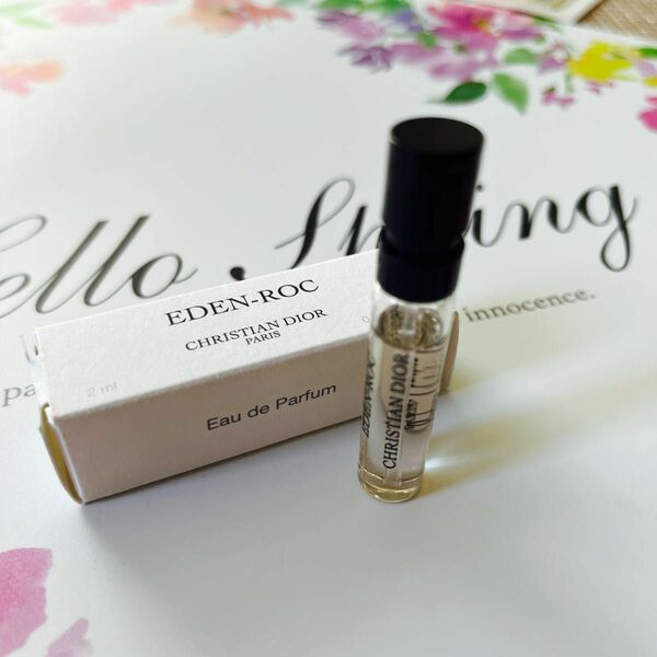 【新品】メゾン　クリスチャンディオール　EDEN-ROC エデンロック　香水サンプル　2ml DIOR