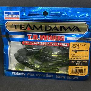 新品　未開封　ダイワ　ブルヘッド　TD DAIWA BULL HEAD 　4 1/2 ヨシノボリ　ウォーターメロン