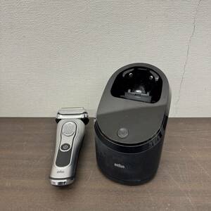 送料1000円～ ジャンク BRAUN ブラウン シリーズ9 5791電気シェーバー 9292cc シェーバー洗浄器