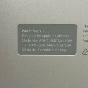 送料1380円～ ジャンク 通電のみ確認済み Apple アップル Power Mac G5 A1047 デスクトップ パソコン PCの画像10