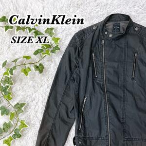 送料無料　カルバンクライン Calvin klein ジップアップ　ジャケット　XL