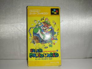 [ б/у товар ] Super Famicom soft super Mario world 