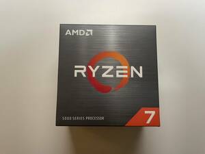 美品・完動品 AMD Ryzen 7 5800X 8C/16T 3.8GHz/4.7GHz AM4