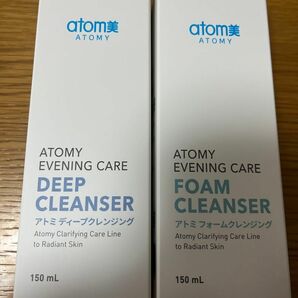 atom美(アトミ)　フォームクレンジング1本とディープクレンジング1本