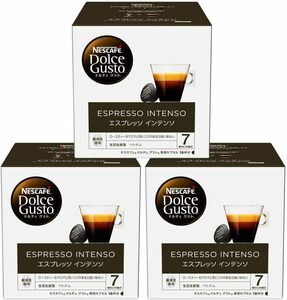 nes Cafe Dolce Gusto специальный Capsule Espresso Intenso 16P×3 коробка [ постоянный кофе ]