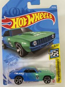 HOTWHEELS ホットウィール '69 COPO CAMARO FALKEN カマロ ファルケン USカード