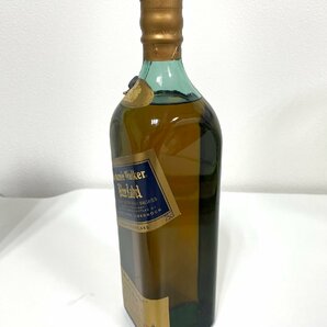 【L10801】 Johnnie Walker ジョニーウォーカー BLUE LABEL ブルーラベル 750ml 40% 箱付（箱に汚れ有） 未開封 経年保管品の画像2