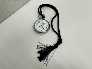 【J77715】 SEIKO セイコー 懐中時計 鉄道時計 7550-0010 クオーツ ターボテスターにて反応有り 中古品