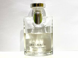 【S96327】※佐川急便のみ※　ブルガリ　プールオム　オードトワレ　100ml　残量5割程度　中古品　香水　BVLGARI　POUR HOMME