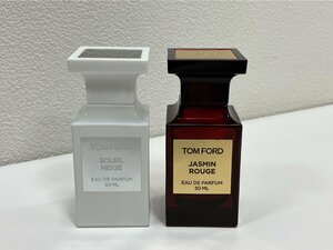 【J05145】TOMFORD トムフォード ソレイユ ネージュ 50ml 残量約70%程＋ジャスミン ルージュ 50ml 残量約10%程 スプレー 香水 自宅保管品