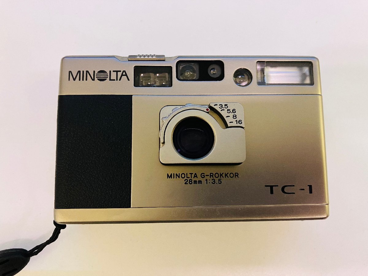 Yahoo!オークション -「minolta tc-1 ミノルタ tc1」(コンパクトカメラ