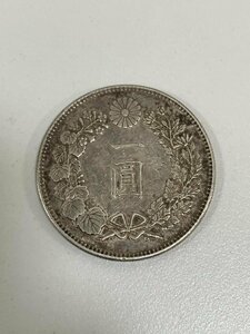 【N86892】一圓銀貨　明治二十一年　重量約26.92g　中古品　現状品　長期保管品