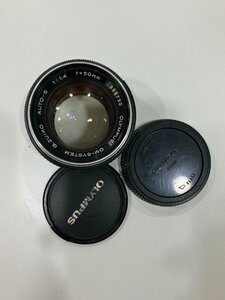 【Q95528】中古 オリンパス　カメラレンズ　G.ZUIKO 1:1.4 f=50mm 動作未確認 現状品