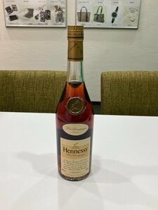 【Q24051】お酒 古酒　ブランデー ヘネシー VSOP スリムボトル クリアボトル　700ml 未開栓