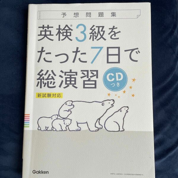 オマケ付き♪予想問題集英検3級をたった7日で総演習