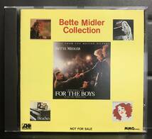 Bette Midler Collection 非売品 プロモCD ベット・ミドラー　_画像1