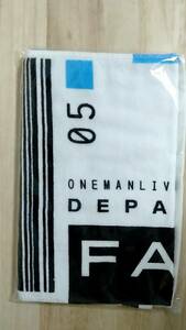 [m12957y z] FAKY フェイキー バッゲッジタグ・タオル　ONEMANLIVE DEPARTURE　BAGGAGE TAG TOWEL