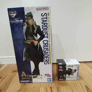 ジョジョの奇妙な冒険　一番くじ フィギュア A賞　空条承太郎　F賞　イギー　STARDUST CRUSADERS