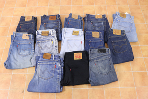 デニム 13点 まとめ EDWIN LEVIS エドウイン リーバイス LEVI STRAUSS&CO. EDWIN US CLASSIC ジーンズ ファッション 003JSCJH96 